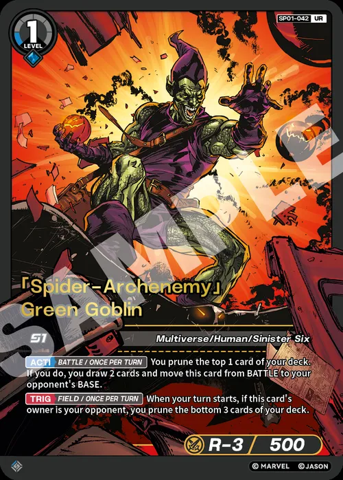「Spider-Archenemy」Green Goblin