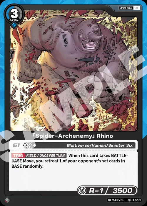「Spider-Archenemy」Rhino