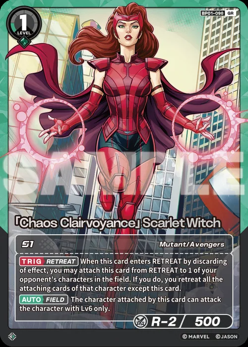 「Chaos Clairvoyance」Scarlet Witch