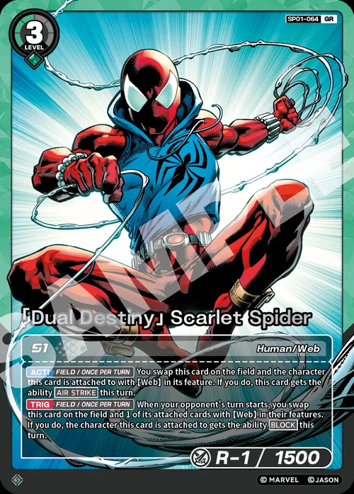 「Dual Destiny」Scarlet Spider