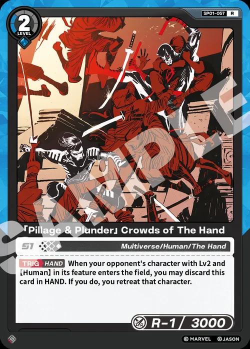 「Pillage & Plunder」Crowds of The Hand