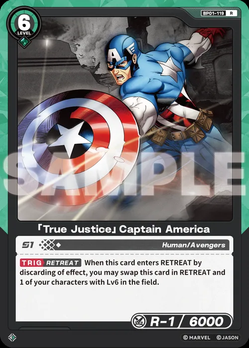 「True Justice」Captain America